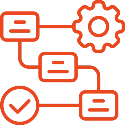 Customer Workflow System Icon